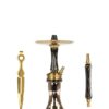 Ocean Hookah - Kaif S Gold Schwarz